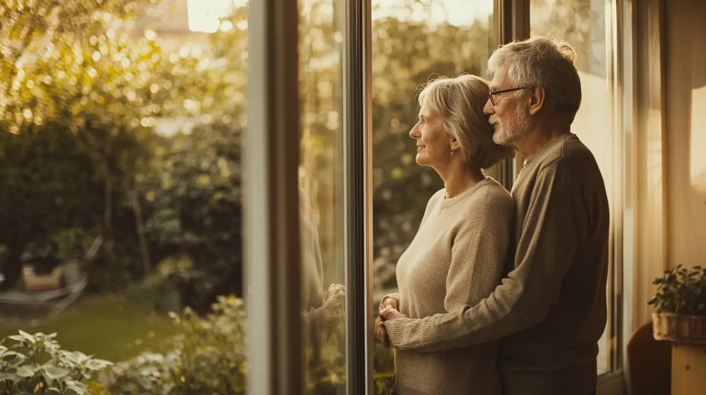 Immobilie im Alter verkaufen Linz – älteres Paar