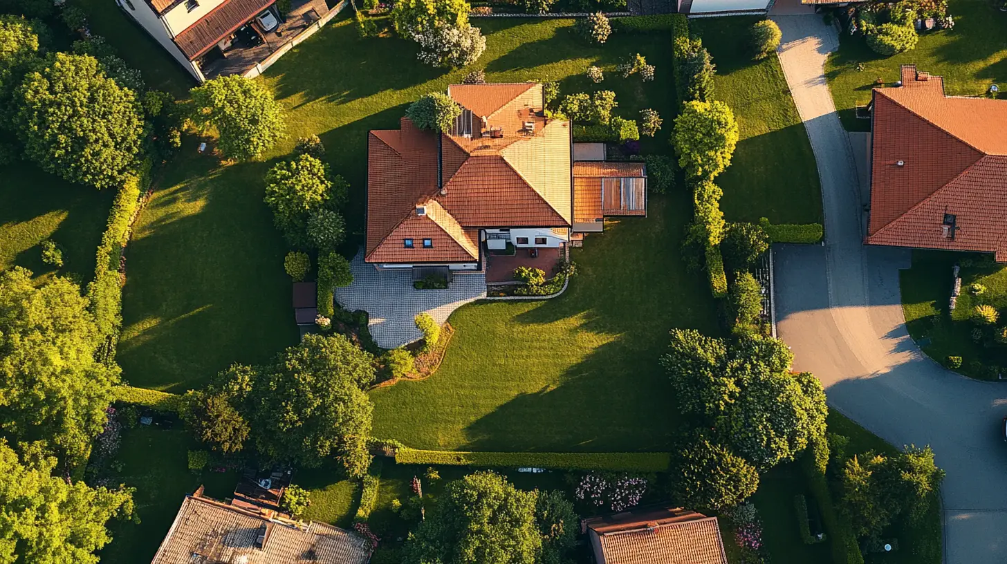 Drohnenaufnahme Haus Linz – Renovus Vermarktung